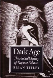Cover of: Dark age | E. Brian Titley