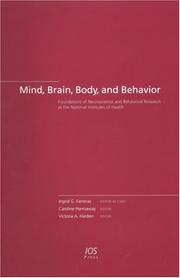 Cover of: Mind, brain, body, and behavior: foundations of neuroscience and behavioral research at the National Institutes of Health