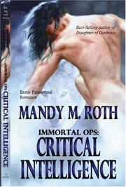 Cover of: Immortal Ops: Critical Intelligence (Book 2)