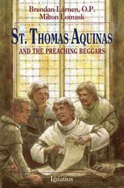 Cover of: St. Thomas Aquinas: And The Preaching Beggars