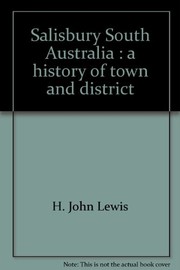 Cover of: Salisbury, South Australia | H. John Lewis