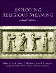 Cover of: Exploring religious meaning