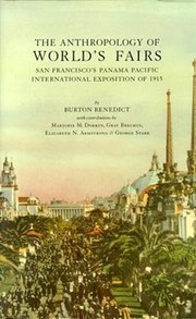 Cover of: The anthropology of world's fairs by Burton Benedict