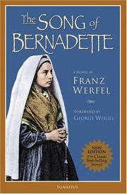 Cover of: The Song of Bernadette by Franz Werfel