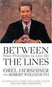 Front cover of Between the Lines by Orel Hershiser