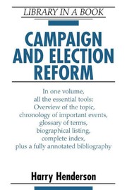 Cover of: Campaign and election reform