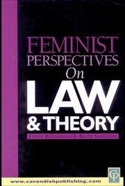 Cover of: Feminist perspectives on law & theory | 