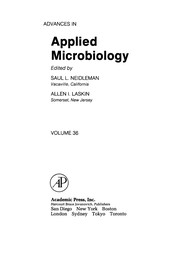 Cover of: Advances in applied microbiology. | 