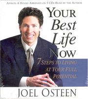 Cover of: Your Best Life Now by Joel Osteen