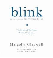 Cover of: Blink by Malcolm Gladwell