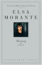 Cover of: History by Elsa Morante