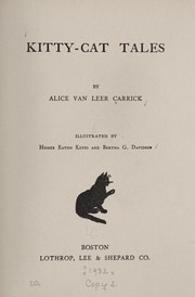 Cover of: Kitty-cat tales