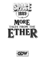 Cover of: More Tales From the Ether (Space: 1889) | 