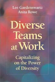 Cover of: Diverse Teams at Work: Capitalizing on the Power of Diversity