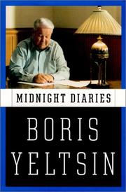 Cover of: Midnight Diaries by Boris Yeltsin