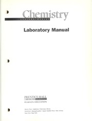 Cover of: Chemistry Laboratory Manual Teachers Edition (Chemistry)