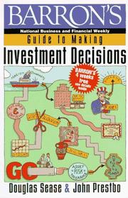 Cover of: Barron's guide to making investment decisions