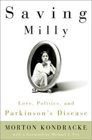 Cover of: Saving Milly: Love, Politics, and Parkinson's Disease