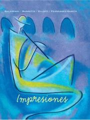 Cover of: Impresiones by Rafael Salaberry, Catherine M. Barrette, Phillip Elliott, Marisol Fernández-García, Rafael S. Salaberry, Philip Elliott, Marisol S. Fernández-García
