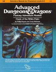 Cover of: Oasis of the White Palm (Advanced Dungeons & Dragons module I4) | Philip Meyers