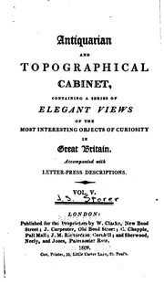 Cover of: Antiquarian and Topographical Cabinet: Containing a Series of Elegant Views ...