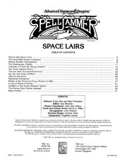 Cover of: Space Lairs (Advanced Dungeons & Dragons/Spelljammer Accessory SJR8)