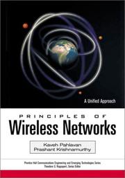 Cover of: Principles of Wireless Networks by Kaveh Pahlavan, Prashant Krishnamurthy