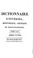 Cover of: Dictionnaire universel, historique, critique, et bibliographique