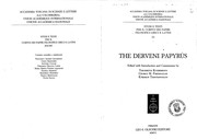 Cover of: The Derveni papyrus