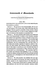 Cover of: Report of the Committee on Corporation Laws, Created by Acts of 1902 ... by Massachusetts, Hosea Morrill Knowlton , Committee on Corporation Laws