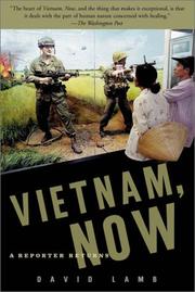 Cover of: Vietnam, Now by David Lamb, David Lamb