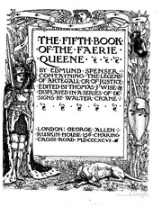Cover of: Spenser's Faerie Queene: A Poem in Six Books; with the Fragment Mutabilite