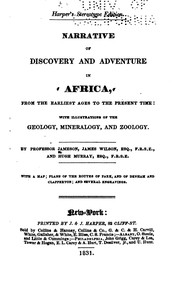 Cover of: Narrative of Discovery and Adventure in Africa: From the Earliest Ages to ...