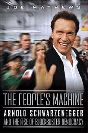 The People's Machine by Joe Mathews