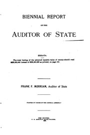 Cover of: Report of the Auditor of State, to the ... General Assembly of the State of Iowa by Iowa Auditor of State , Auditor of State , Iowa
