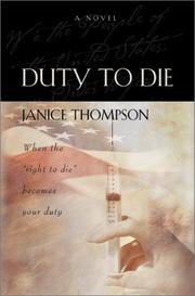 Cover of: Duty to die by Janice Thompson