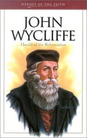 Cover of: John Wycliffe by Ellen W. Caughey