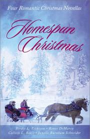 Cover of: Homespun Christmas by Colleen L. Reece, Janelle Burnham Schneider, Birdie L. Etchison, Renee Demarco