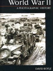 Cover of: World War II: A Photographic History