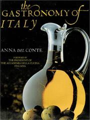 Gastronomy of Italy by Anna Del Conte