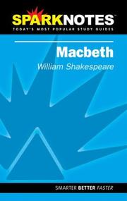 Cover of Spark Notes Macbeth