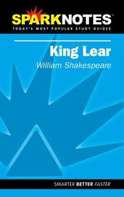 Cover of: Spark Notes King Lear