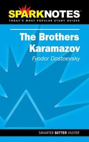 Cover of: Spark Notes Brothers Karamazov