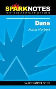 Cover of: Spark Notes Dune by Frank Herbert, SparkNotes