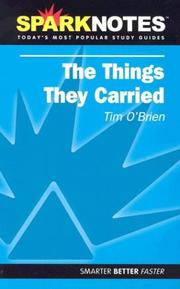 Cover of: The Things They Carried (Spark Notes Edition)