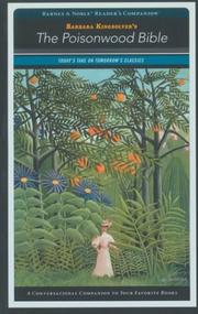 Cover of: Barbara Kingsolver's The poisonwood Bible by Fisher, Barbara.