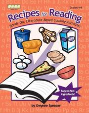 Cover of: Recipes for reading: hands-on cooking activities