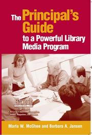 Cover of: The principal's guide to a powerful library media program by Marla W. McGhee