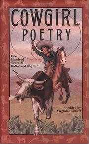 Cover of: Cowgirl Poetry  by Virginia Bennett