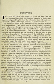Cover of: The new garden encyclopedia | E. L. D. Seymour